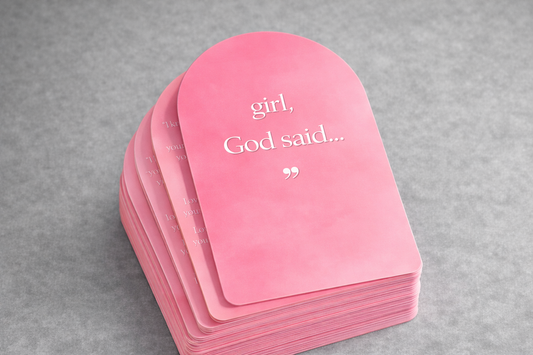 'GIRL, GOD SAID' DAILY DEVOTIONAL CARDS
